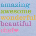 thumbnail image 3 of CafePress - Amazing Chef T Shirt - Cute Toddler T-Shirt, 100% Cotton, 3 of 4