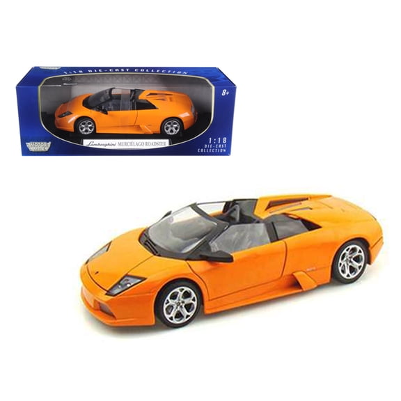 Lamborghini Murcielago Roadster Orange 1/18 Diecast Model Car by Motormax