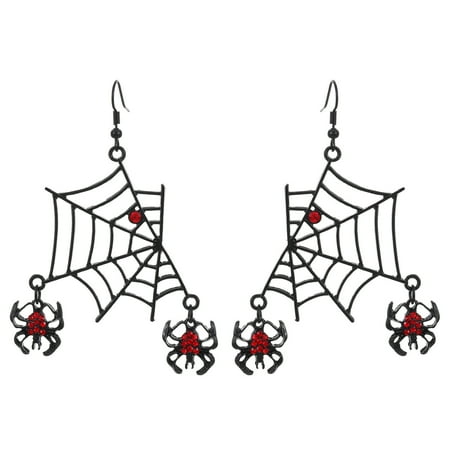 

Halloween Spider Earrings For Women Ghost Earrings Spider Ear Halloween Party Costume Jewelry Jewel Earrings Jewelry Kit Jewels for Clothing Halloween Costume Earring Alloy Black