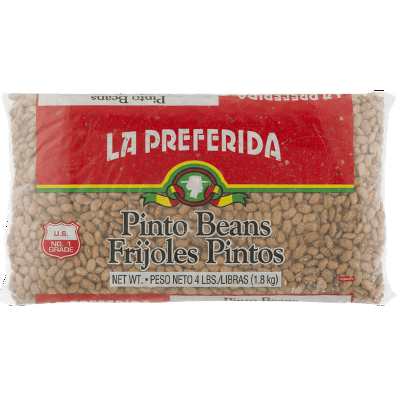 Pack of 6, La Preferida Pinto Beans, 4 lb