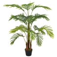 thumbnail image 1 of vidaXL Artificial Plant Palm with Pot Green 120 cm, 1 of 2