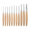 thumbnail image 1 of 11Pcs Crochet Hooks 3.0Mm-12Mm Single Head Crocheting Knitting Hooks Crochet Needles, 1 of 6