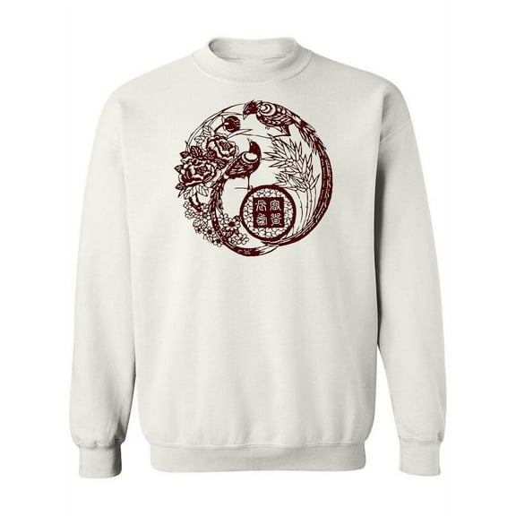 Traditional Chinese Design Sweatshirt Women -Image by Shutterstock, Female XX-Large