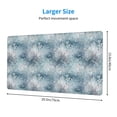 thumbnail image 2 of Rateoe enchanted winter snowflake holly Print Mouse Pad - Extended Large Gaming Mousepad,Non-Slip Stitched Edge,16x29.5 Inch, 2 of 8