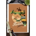 thumbnail image 3 of Florida, State Photomontage, State Series (9x12 Wall Art Print, Home Decor), 3 of 3