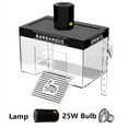 thumbnail image 3 of XZKING Turtle Basking Platform with Heat Lamp, Small Land Elevated Topper Decor, Hanging Habitat Enclosure Cage, Tortoise House for Semi Aquatic Baby Turtles Terrapin (Large), 3 of 9