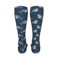 thumbnail image 6 of Kdxio Funny Sharks Funny Silky Novelty Funky Long Knee High Socks Soft 3D Print Cosplay Crazy Stockings for Men Women, 6 of 8