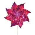 thumbnail image 3 of In the Breeze 2713 — Pink Mylar Pinwheels - Sparkly Pink Spinners - Great Party Favor or Decoration - 8 Piece Bags, 3 of 5