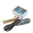 thumbnail image 2 of Amdohai Dual Digital Temperature Humidity Controller Home Fridge Thermostat Humidistat Thermometer Hygrometer XK-W1099 DC12V, 2 of 7