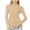 04 Camel, variant on Turtleneck Sweaters for Women Basic Solid Color Lightweight Fall Sweater Ribbed Knit Slim Fitted Pullover Tops Shermie