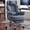 Blue, variant on N-GEN GAMING Big and Tall Gaming Chair with Footrest, Reclining Chair, Pink