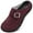 Wine Red, variant on Barerun Women Wide Suede Clogs & Mules with Adjuatable Buckle