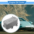 thumbnail image 2 of Enfriador de aceite de motor Unique Bargains para Porsche Boxster 1997-2008 de aleación de aluminio tono plateado, 2 of 6