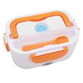 thumbnail image 1 of Boîte Chauffante Électrique Portable pour Déjeuner Récipient Bento (Orange), 1 of 8