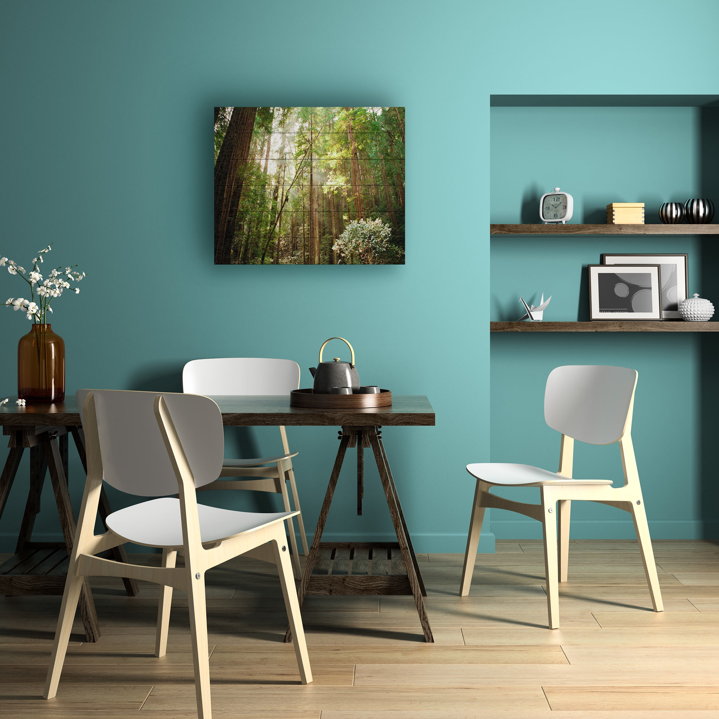 Trademark Fine Art 'Muir Woods' Wooden Wall Art Art by Ariane Moshayedi