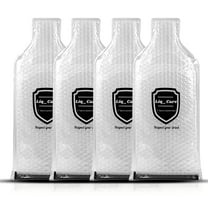 Tipsee Chef Reusable Wine Bottle Protector Sleeves for Travel | Convenient Bottle Sleeves, Multi-Layered Protection for Airplane and Luggage Leak-Proof Bottle Transport - 4 Pack