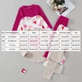 thumbnail image 6 of Mnyotv Toddler Baby Girl Clothes Fall Long Sleeve Sweater Top and Matching Pants 6Pcs Winter Outfits Sets Size 2-3 Years, 6 of 6