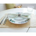 thumbnail image 3 of In-Sattva Handmade Artisan-Made Classic Collection Metal Dining Napkin Rings; Silver; Set of 8, 3 of 5