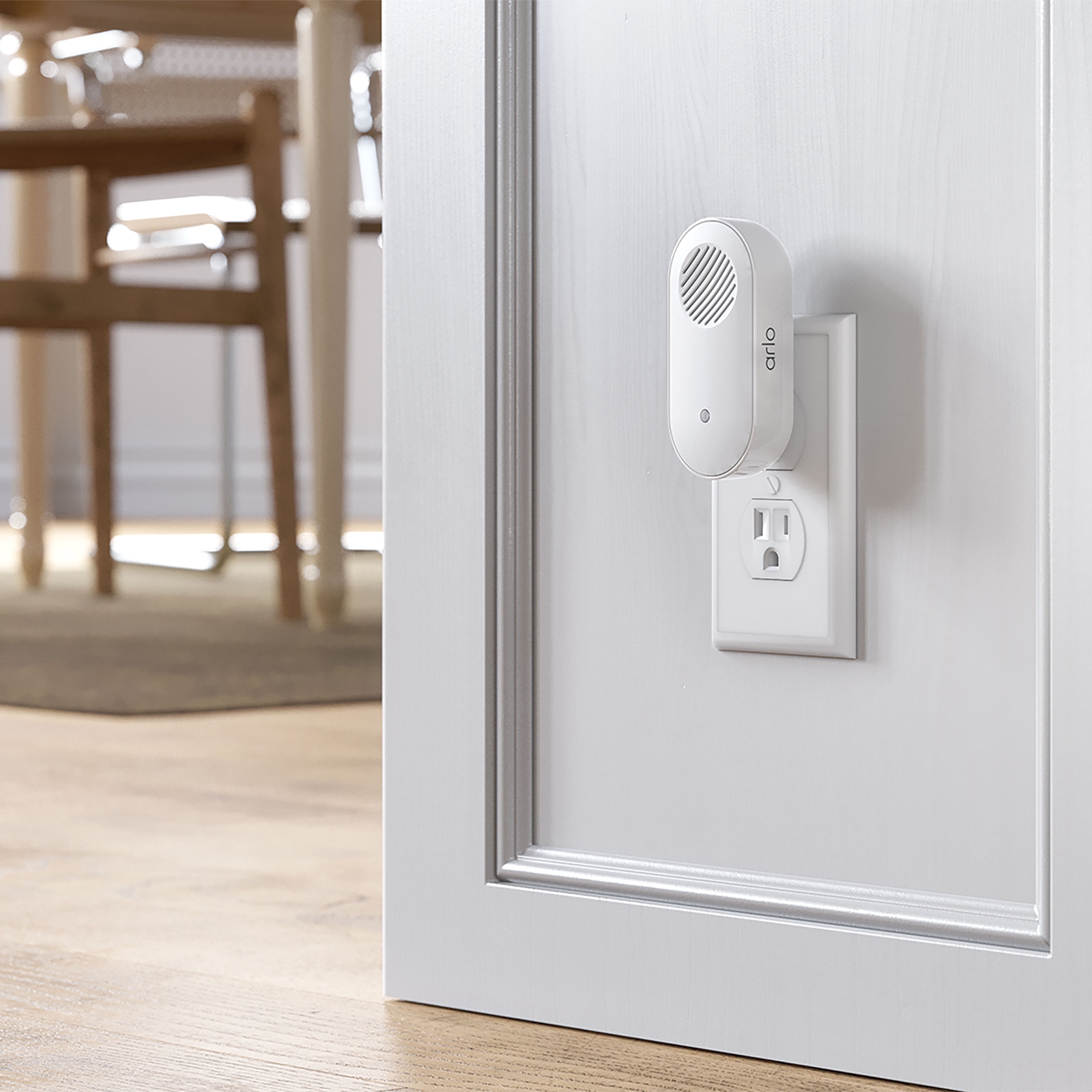 Arlo Chime 2 - Built-in Siren, Audible Alerts, Customizable Melodies, Wi-Fi Connected, Compatible with Arlo Wired and Wireless Doorbell Camera, Security Camera, and Smart Home Devices (AC2001)