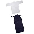 thumbnail image 4 of Moyitang Japanese Kendo Uniform Set Ninjas Iaido Breathable Judo Adults Kimono Hakama 170cm, 4 of 9