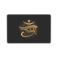 thumbnail image 4 of DouZhe Magic Evil Seeing Eye Rugs Doormat, Non-Slip Machine Washable Carpets Floor Door Mat , 36" x 24", 4 of 6