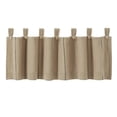 thumbnail image 7 of VHC Brands Stitched Burlap Curtain Valance, Natural, 16x60, 7 of 7