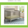 thumbnail image 4 of Full-Size Conversion Kit Bed Rails for Harbor Crib by Delta Children - #0050 (Grey - 026), 4 of 5