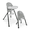 GREY/BLACK, variant on BABYLUXE HIGH CHAIR SEGLONIA 3-IN-1 FOLDING HIGH CHAIR, 3-POINT HARNESS