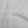 thumbnail image 1 of oneOone Velvet Light Gray Fabric Floral Fabric For Sewing Printed Craft Fabric By The Yard 58 Inch Wide, 1 of 4
