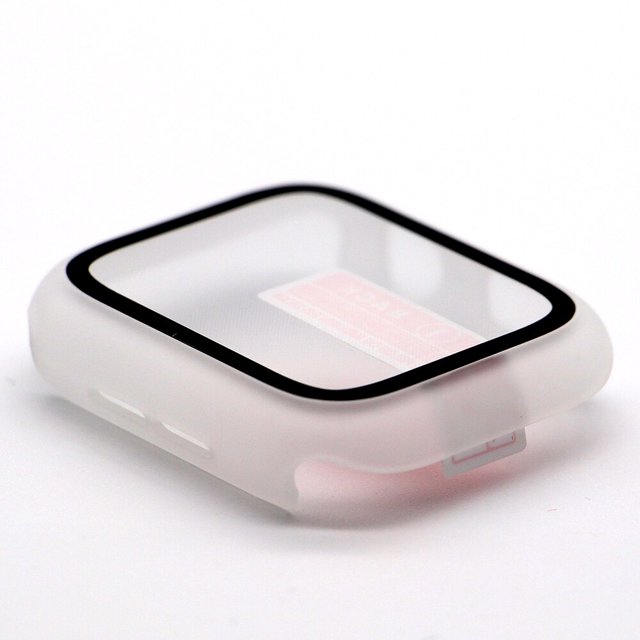 Protector de pantalla de cristal y cubierta para Apple Watch, accesorios de parachoques para Apple Watch series 5, 4, 3, SE, 6, 44mm, 40mm, 42mm, 38mm