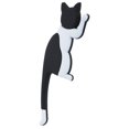 thumbnail image 3 of ZOUSSIQI 5Pcs Cartoon Cat Fridge Magnets Refrigerator Stickers Decorative Hook(Black+White Cat) JU316-53066, 3 of 10