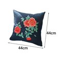thumbnail image 4 of Throw Pillow Covers Embroidery DIY Craft s, Embroidery with Pillowcase Cover,Instruction,Drawings for Living Room Sofa Bedroom & , Style D, 4 of 4