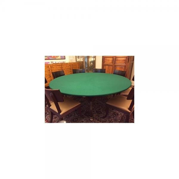 Green Felt Table Cover, Patio Table Cover Round 48 Inch