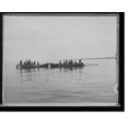 thumbnail image 2 of Historic Framed Print, [Fishermen in boats pulling in net], 17-7/8" x 21-7/8", 2 of 9