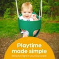 thumbnail image 6 of Jungle Gym Kingdom Toddler Swing - Fully Assembled - Green, 6 of 9