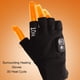 thumbnail image 3 of Guantes Sin Dedos, Guantes Calefactables, Inalámbricos, Portátiles, Recargables, Guantes Calefactables De Medio Dedo Para Trabajar, Estudiar, Pescar, 3 of 7