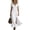White, variant on YuXingFu Womens Cotton Dresses with Sleeves Maxi V-Neck Plus Size Womens Dress Short Sleeve Solid Color Slim Fit Long Casual Summer Purple S