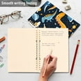 thumbnail image 5 of Dinosaurs in Space Ring Binder Notebook Journey Note Diary College Ruled Spiral Notebook Study Loose Leaf Paper A5 60 Pages, 5 of 8