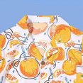 thumbnail image 6 of NOLDARES Toddler Baby Boy Summer Clothes Funny T Shirt Elastic Waist Pockets Shorts Set 2 Piece Outfit(Orange,3-5 Years), 6 of 8
