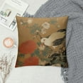 thumbnail image 2 of HENGT  Home The breadth of Birds and Flowers Decorative Square Throw Pillow Case Covers Thanksgiving Decor Farmhouse Outdoor Pillow Cover for Home Sofa Couch, 2 of 5