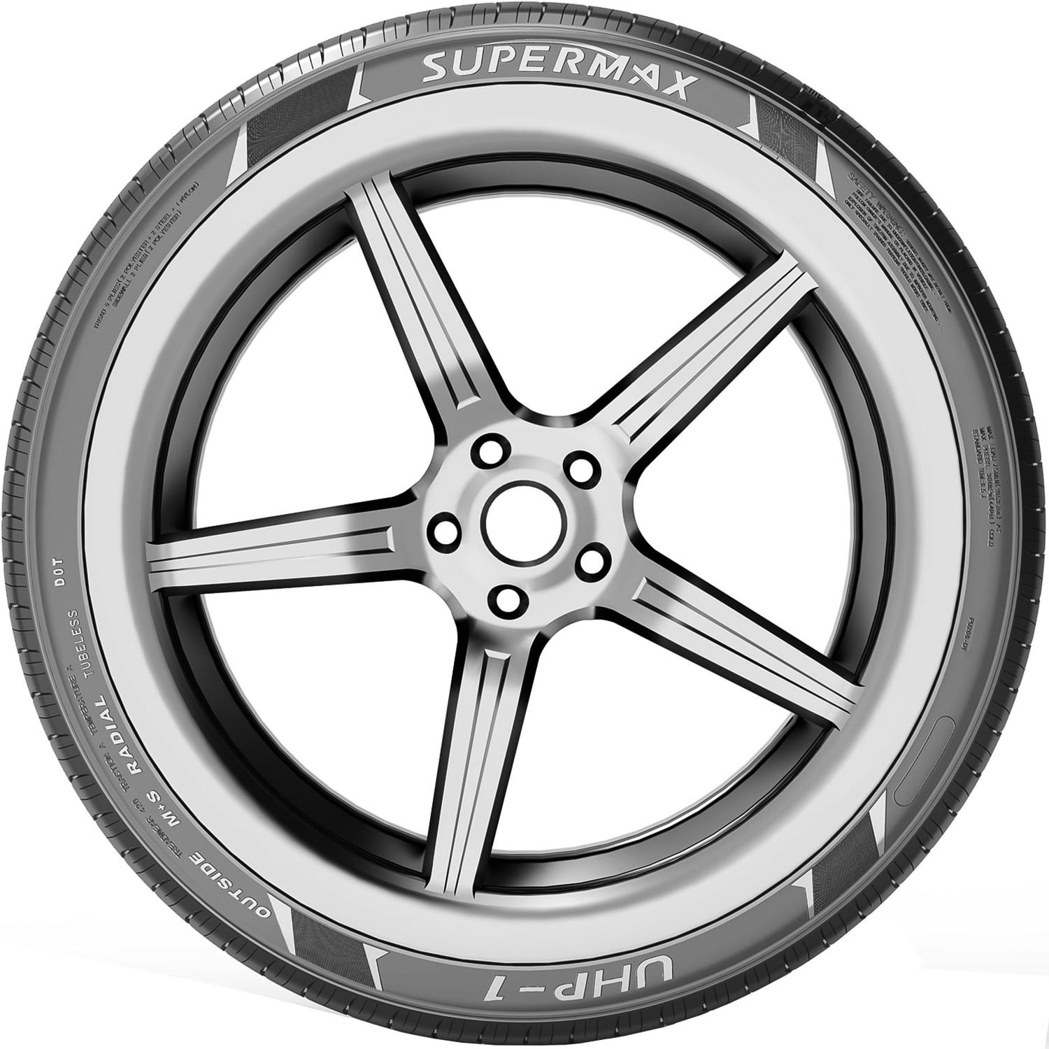 Supermax UHP-1 225/45ZR18 225/45R18 91W High Performance a/s All