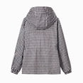 thumbnail image 2 of WXFAZCVU Women's Zip Up Hooded Rain Jacket Outdoor Going Out Raincoat Windbreaker with Pockets Size L, 2 of 4