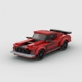 thumbnail image 5 of MOC Speed City Car Champion Racer Classic Supercar Building Blocks Brick Racing Super Technique Creative Garage DIY Set Vehicle, 5 of 10