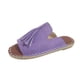 thumbnail image 1 of Amzcrzy Zapatos de mujer,Zapatos de mujer,Zapatillas de mujer, Sandalias planas con flecos para mujer, estilo casual, con punta abierta Sandalias Mujer Zapatillas De Casa, 1 of 5