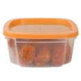 thumbnail image 3 of 7 Piece Plastic Food Storage Container Set with Multi-Colored Lids, 3 of 6