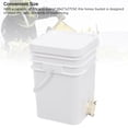 thumbnail image 4 of Honey Bucket, Secure Lid 20L HDPE Plastic Honey Container with Gate for Beekeeping, 4 of 7