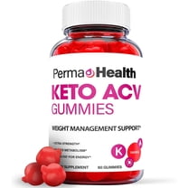 (1 Pack) Perma Health Keto ACV Gummies - Supplement for Weight Loss - Energy & Focus Boosting Dietary Supplements for Weight Management & Metabolism - Fat Burn - 60 Gummies