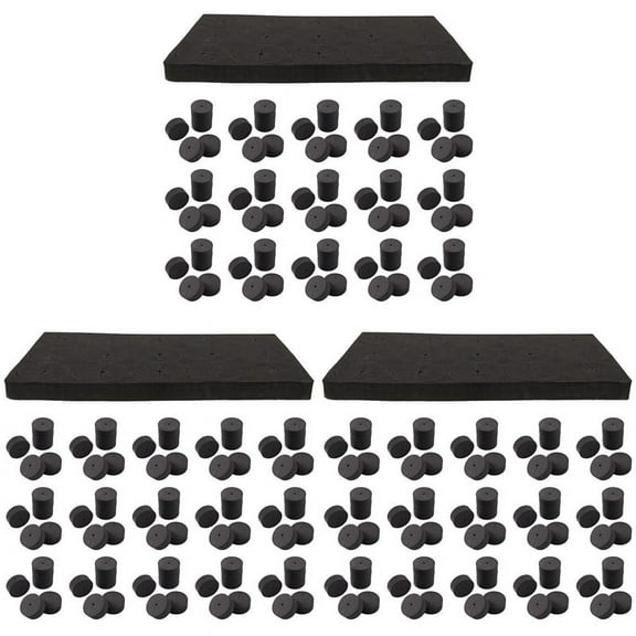 360Pcs Garden Clone Collars Neoprene Inserts Sponge Block for 2 Inch Net Pots Hydroponics Systems and Cloning Machines