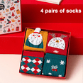 thumbnail image 2 of Regalo de calcetines navideños, calcetines tobilleros de invierno, 2 of 5