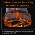 thumbnail image 2 of Men Leather Gloves Ulstar Touchscreen Winter Warm Texting Driving Gloves, 2 of 7
